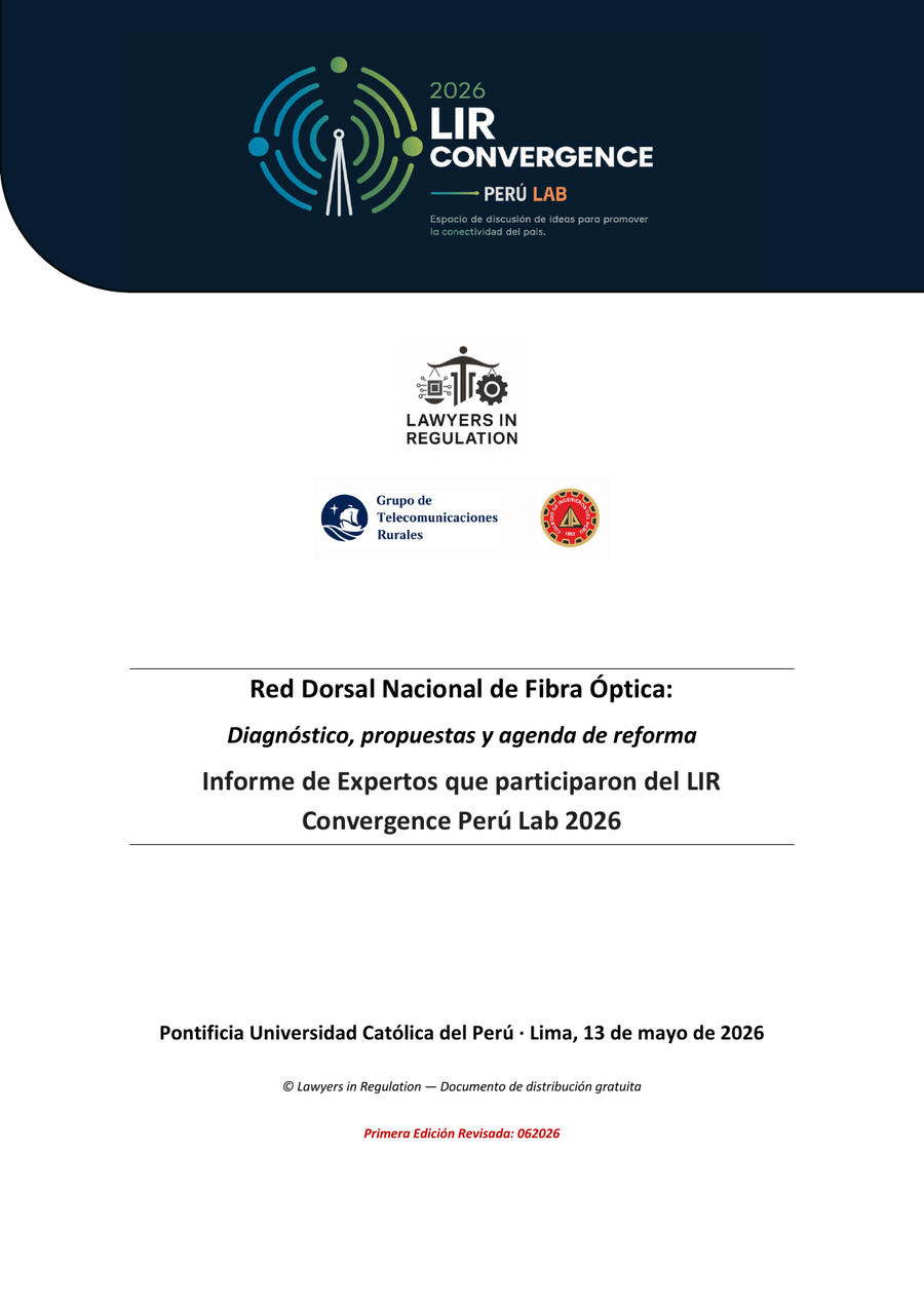 Portada del informe RDNFO